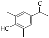structure of CAS# 5325-04-2, 3',5'-Dimethyl-4'-hydroxyacetophenone