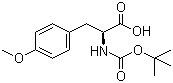 structure of CAS# 53267-93-9, Boc-O-甲基-L-酪氨酸