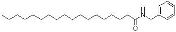 CAS # 5327-45-7, N-Benzylstearamide, N-(Phenylmethyl)octadecanamide, N-Benzyloctadecanamide, NSC 3333
