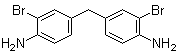 CAS # 5329-22-6, 4,4'-Diamino-3,3'-dibromodiphenylmethane, 4,4'-Methylenebis[2-bromoaniline], NSC 139882, NSC 1882