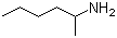 CAS # 5329-79-3, 1-Methylpentylamine, 2-Aminohexane