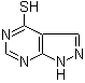 structure of CAS# 5334-23-6, 1H-Pyrazolo[3,4-d]pyrimidine-4-thiol