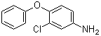 structure of CAS# 5335-29-5, 2-Chloro-4-aminodiphenyl ether