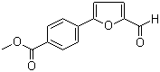 structure of CAS# 53355-29-6, Methyl 4-(5-formyl-2-furyl)benzoate