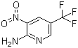 structure of CAS# 53359-69-6, 3-硝基-5-三氟甲基吡啶-2-胺