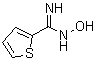 structure of CAS# 53370-51-7, N-Hydroxythiophene-2-carboximidamide