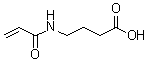 structure of CAS# 53370-87-9, 4-Acrylamidobutanoic acid