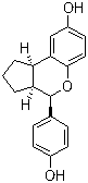 structure of CAS# 533884-09-2, Erteberel