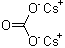 structure of CAS# 534-17-8, Cesium carbonate