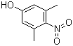 structure of CAS# 5344-97-8, 3,5-Dimethyl-4-nitrophenol