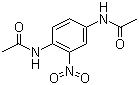 structure of CAS# 5345-53-9, 1,4-Diacetamino-2-nitrobenzene