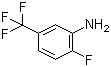 structure of CAS# 535-52-4, 2-Fluoro-5-(trifluoromethyl)aniline