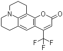 structure of CAS# 53518-18-6, Coumarin 153