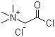 structure of CAS# 53684-57-4, N-Chlorobetainyl chloride