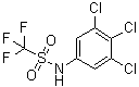 CAS # 53719-45-2, 1,1,1-Trifluoro-N-(3,4,5-trichlorophenyl)methanesulfonamide