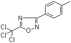 CAS # 5373-86-4, 3-(4-Methylphenyl)-5-(trichloromethyl)-1,2,4-oxadiazole