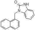 CAS 登录号：537702-24-2, 1,3-二氢-1-(1-萘基甲基)-2H-苯并咪唑-2-酮