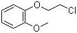 structure of CAS# 53815-60-4, 愈创木酚 2-氯乙基醚