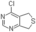 structure of CAS# 53826-89-4, 4-Chloro-5,7-dihydrothieno[3,4-d]pyrimidine