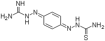CAS # 539-21-9, Ambazone, [4-(2-(Diaminomethylidene)hydrazinyl)phenyl]iminothiourea