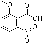 structure of CAS# 53967-73-0, 2-甲氧基-6-硝基苯甲酸