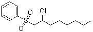 CAS 登录号：5398-14-1, [(2-氯辛基)磺酰基]苯