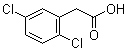 structure of CAS# 5398-79-8, 2,5-Dichlorobenzeneacetic acid