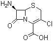 structure of CAS# 53994-69-7, 7-氨基-3-氯-3-头孢环-4-羧酸