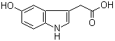 structure of CAS# 54-16-0, 5-羟基吲哚乙酸