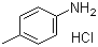 structure of CAS# 540-23-8, 4-甲基苯胺盐酸盐