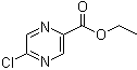 structure of CAS# 54013-04-6, 5-氯-2-吡嗪羧酸乙酯