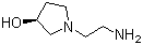 structure of CAS# 540787-75-5, (3S)-1-(2-氨乙基)-3-吡咯烷醇