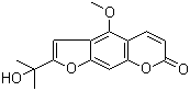 CAS 登录号：54087-32-0, 5-甲氧基-2',3'-去氢异紫花前胡内酯