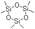 structure of CAS# 541-05-9, Hexamethylcyclotrisiloxane