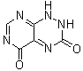 CAS 登录号：54185-68-1, 1,2-二氢嘧啶并[5,4-e]-1,2,4-三嗪-3,5-二酮