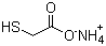 structure of CAS# 5421-46-5, Ammonium thioglycolate