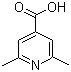 structure of CAS# 54221-93-1, 2,6-Dimethylpyridine-4-carboxylic acid
