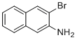 structure of CAS# 54245-33-9, 3-Bromonaphthalen-2-amine
