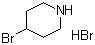 structure of CAS# 54288-70-9, 4-Bromopiperidine hydrobromide