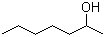 structure of CAS# 543-49-7, 2-庚醇