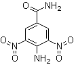 structure of CAS# 54321-79-8, 4-Amino-3,5-dinitrobenzamide