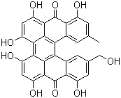 structure of CAS# 54328-09-5, 原伪金丝桃素