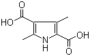 structure of CAS# 5434-29-7, 3,5-Dimethyl-1H-pyrrole-2,4-dicarboxylic acid