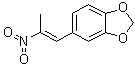 structure of CAS# 5438-41-5, 5-(2-Nitroprop-1-en-1-yl)benzo[d][1,3]dioxole