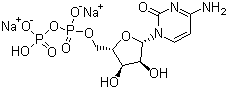 structure of CAS# 54394-90-0, 胞苷-5'-二磷酸二钠盐