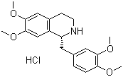 structure of CAS# 54417-53-7, (R)-四氢罂粟碱盐酸盐