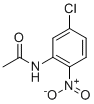 structure of CAS# 5443-33-4, N-(5-氯-2-硝基苯基)乙酰胺