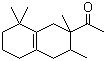 structure of CAS# 54464-57-2, 1-(2,3,8,8-Tetramethyl-1,2,3,4,5,6,7,8-octahydronaphthalen-2-yl)ethanone