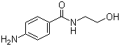 structure of CAS# 54472-45-6, 4-Amino-N-(2-hydroxyethyl)benzamide