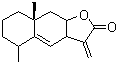 CAS # 546-43-0, Alantolactone, [3aR-(3aa,5b,8ab,9aa)]-3a,5,6,7,8,8a,9,9a-Octahydro-5,8a-dimethyl-3-methylenenaphtho-[2,3-b]furan-2(3H)-one, 8b-hydroxy-4aH-eudesm-5-en-12-oic acid